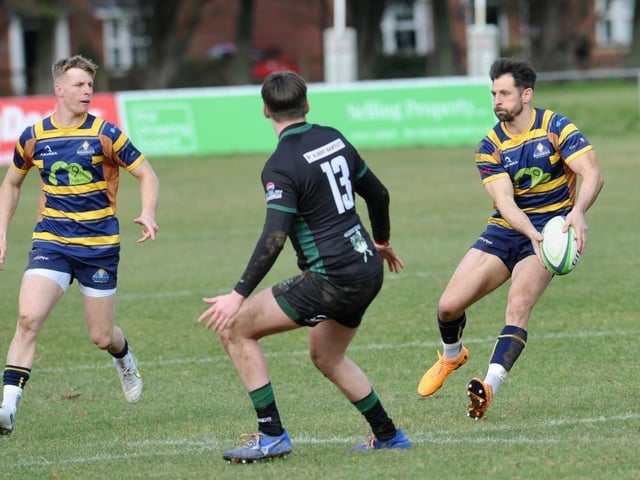 Action from Worthing Raiders' win over North Walsham at Roundstone Lane. Picture by Stephen Goodger.