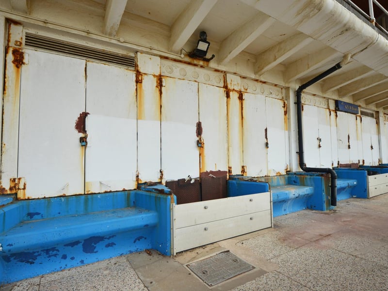 The Azur on St Leonards seafront photographed on Sept 2 2026.