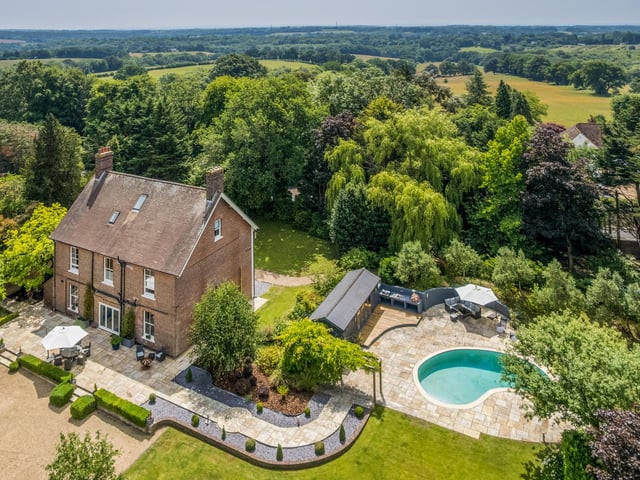 The former East Sussex home of actor Desmond Llewelyn, who played Q in the James Bond films, is up for sale via Knight Frank estate agents. Picture: Knight Frank