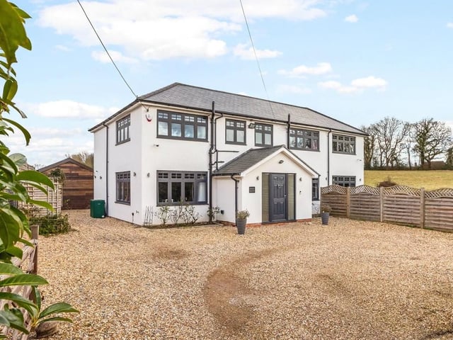 The house has been modernised and extended for a modern family