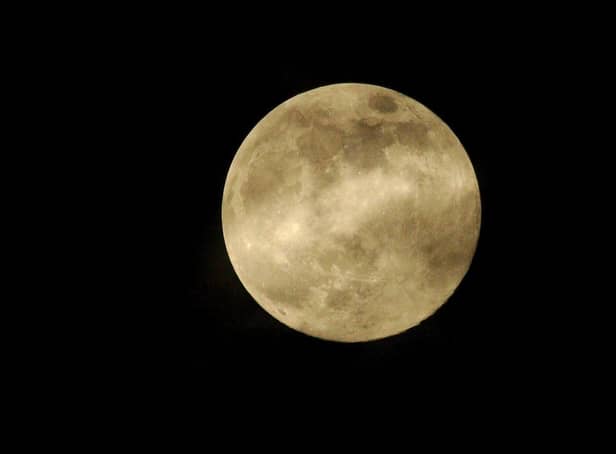 A previous supermoon. Picture: Sarah Standing