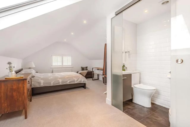 Bedroom with ensuite. Picture: Zoopla