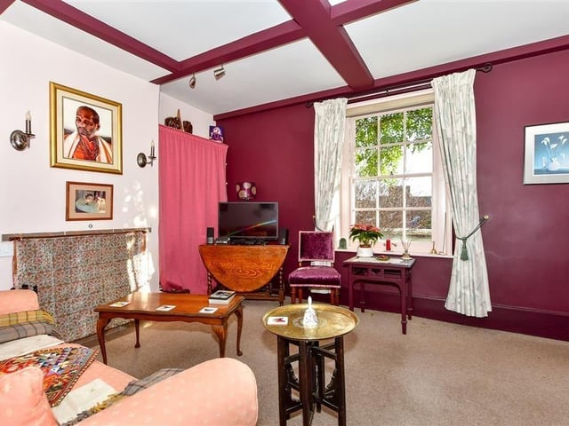 The property offers spacious and versatile accommodation, including a useful cellar space. Estate agent Cubitt & West says it is a fantastic location.