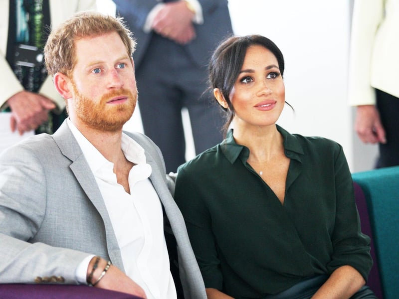 DM18100226a.jpg. Harry and Meghan, the Duke and Duchess of Sussex, open the University of Chichester's Tech Park. Photo by Derek Martin Photography