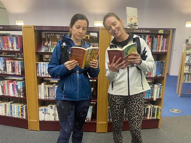 There are 36 public libraries in West Sussex and librarian Amy Perry has run to every single one of them as part of her training for the London Marathon