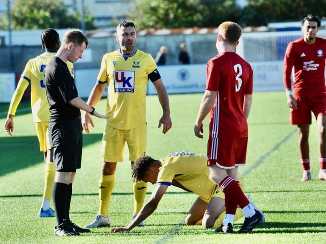 Lancing v Hassocks, SCFL Premier