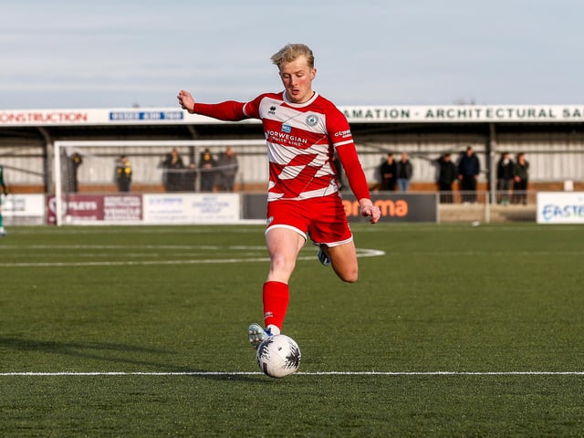 Action from Eastbourne Borough's vital win over Farnborough