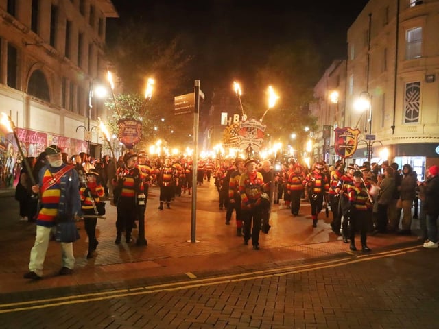 Hastings Bonfire 2026. Photos by Andrew Clifton