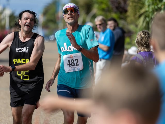 The seventh annual Eastbourne 10k took place in glorious sunshine