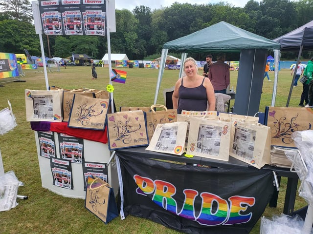 Crawley Pride 2022 - Community Day, Sunday, August 21 - The Crawley Observer's Kerry Stevens