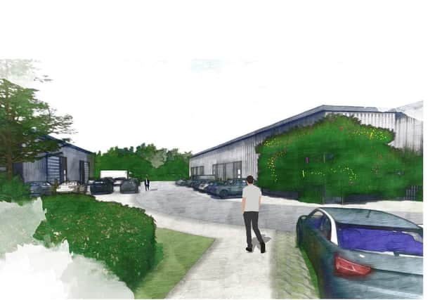 A new business park could be making its way to Oving after plans were submitted