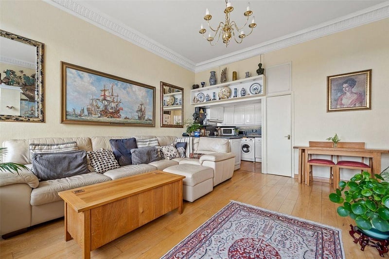 This two-bedroom flat in Heene Terrace, a popular seafront development in Worthing, is on the market with Michael Jones Estate Agents priced at £325,000