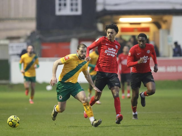 Lewes v Horsham, Isthmian premier division
