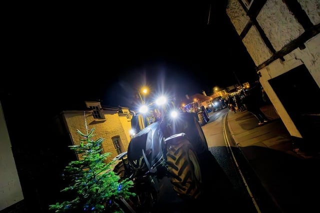 Organisers are hoping to run the festive tractor run next year.