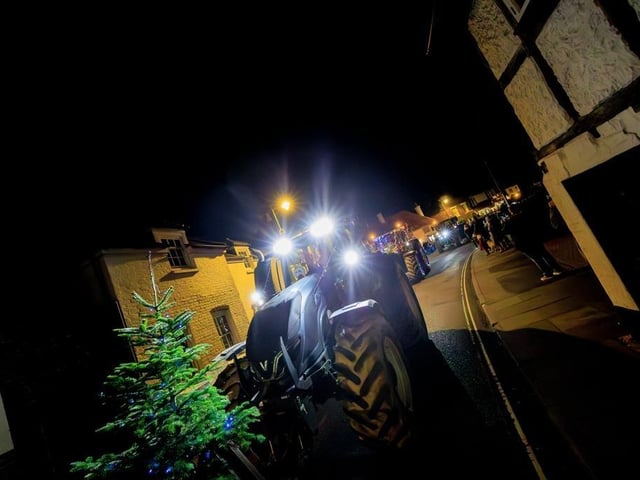 Organisers are hoping to run the festive tractor run next year.