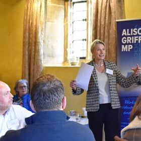 Alison Griffiths, Bognor Regis and Littlehampton MP, has warned the Chancellor ahead of the Budget that hiring costs are holding back local businesses. Photo: Alison Griffiths MP.