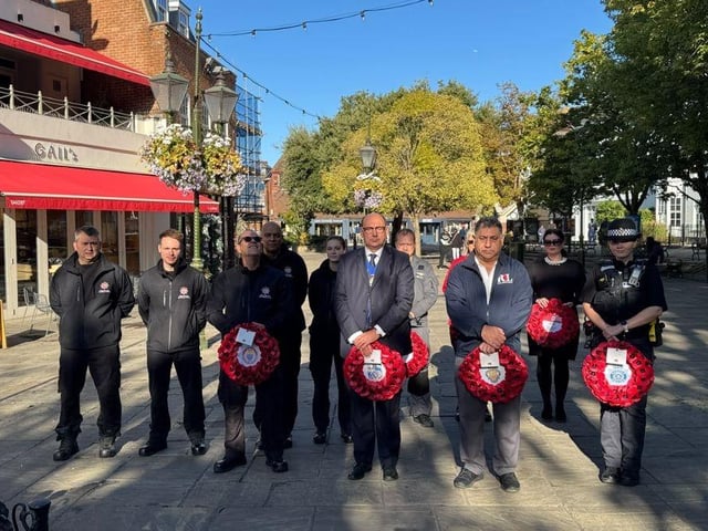 Horsham District Council marked National Emergency Services Day on September 9