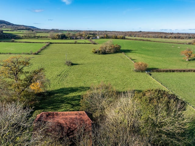 The property is in tranquil rural setting