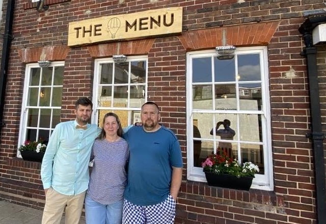 Hungarian nationals Steve Kundi and Zsuzsi Polyak opened The Menu in Littlehampton alongside head chef Balint Beledi, after previously working behind the scenes with restaurateur Andy Sparsis