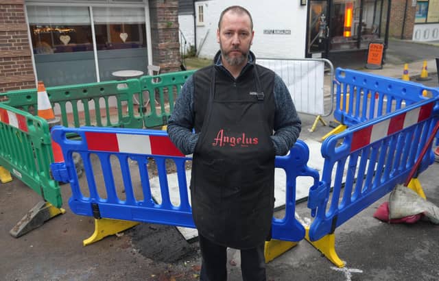 Matt Betts runs MB Shoe Repairs on Church Street in Storrington