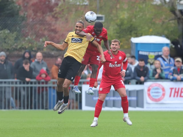 Worthing beat Maidstone in the National South play-off semi-final at a packed Woodside Road