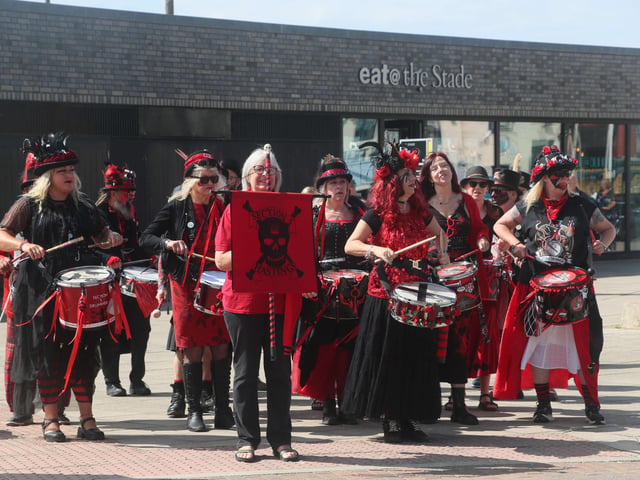 Hastings Old Town Carnival Week 2025: Opening Ceremony. Photo by Roberts Photographic.