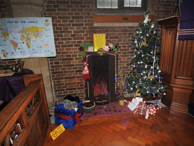 Christmas Tree Festival 2024 at St Michael & All Angels, Glassenbury Drive, Bexhill.
