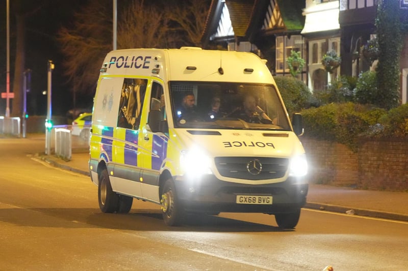 18 year-old taken to hospital after sustaining injuries as police break up party of 200 people in Worthing