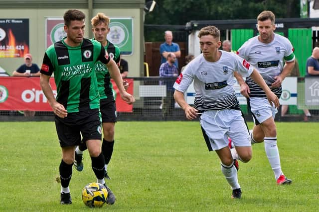 Burgess Hill take the game to Littlehampton Town | Picture: Chris Neal