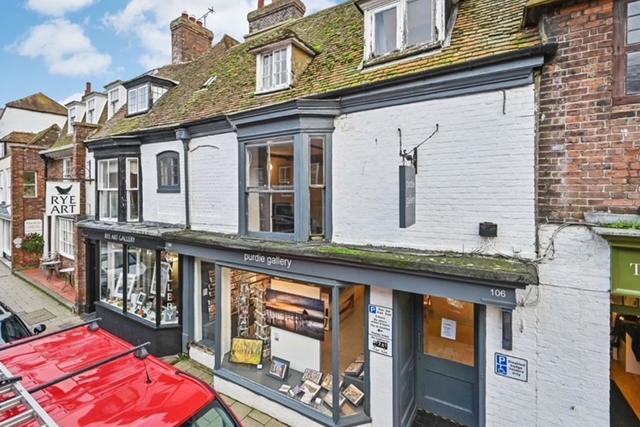 The Grade 2 listed property is in Rye High Street