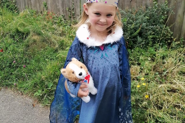 Jubilee celebrations around Horsham. Nikki Murphy sent in this picture, writing: "Our very own Jubilee Queen Annabelle in Rudgwick."