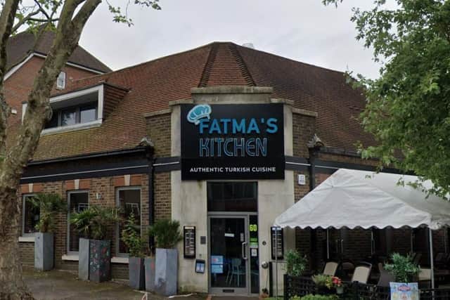 Fatma's Kitchen in The Broadway is one of the shortlisted businesses in West Sussex for the Best Kebab Restaurant Regional category of the 12th British Kebab Awards. Photo: Google Street View