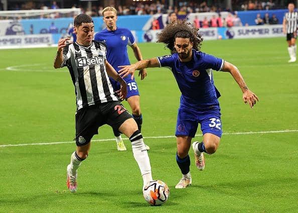 Marc Cucurella of Chelsea is considering a move to Man United