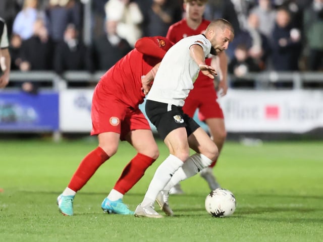 Action from Worthing's win at Dartford