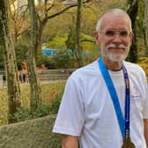 John Miles after the New York Marathon 2022 in Central Park