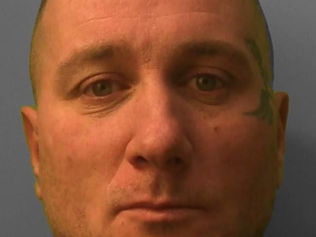 Jamie Richardson, 47, of Shetland Court, Worthing, was sentenced to eight years’ imprisonment for for conspiracy to supply cocaine.