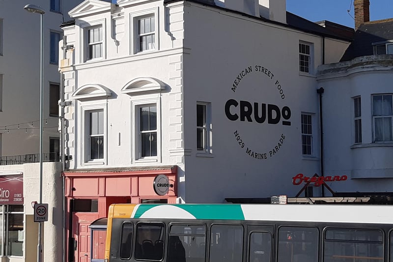 Crudo, on Marine Parade, just celebrated its first birthday, having opened in February 2022.