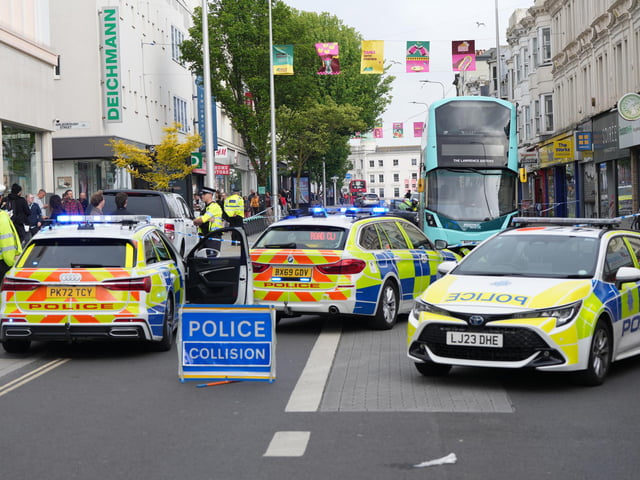 16-year-old hospitalised following collision between bus and pedestrian in East Sussex