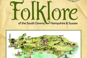 The leaflet A Map of Folklore of the South Downs, Hampshire and Sussex has been produced as part of the South Downs for All project run by the Friends of the South Downs and largely financed by the National Lottery Heritage Fund