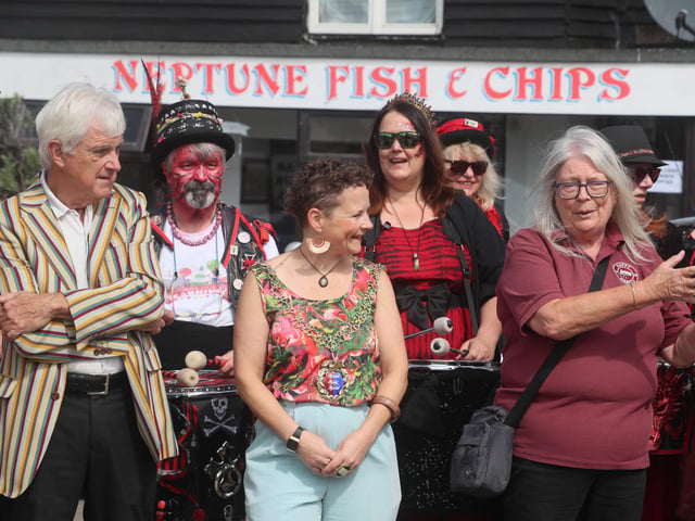 Hastings Old Town Carnival Week 2025: Opening Ceremony. Photo by Roberts Photographic.