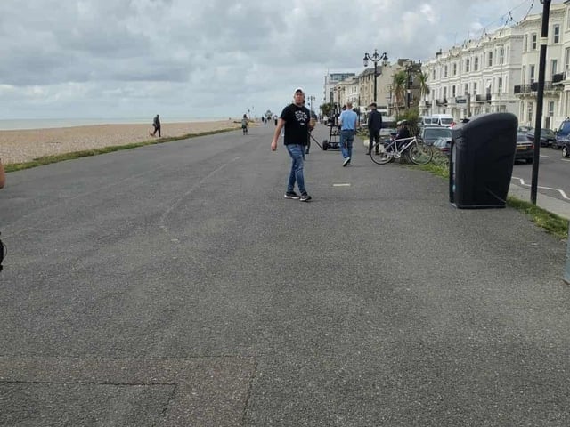 All of You is a American science fiction romantic drama film, which was shot in a number of Sussex locations – including Worthing seafront
