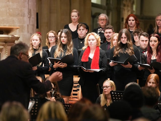 Carols by Candlelight, Worthing College's annual Christmas concert, brought staff and students together at St Mary's Church in Broadwater