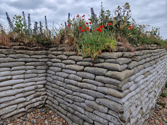 The Lord-Lieutenant of West Sussex, Lady Emma Barnard, has been given a tour of Shoreham Fort and shown the vision for the future before presenting the King's Award for Voluntary Service to the Friends of Shoreham Fort.