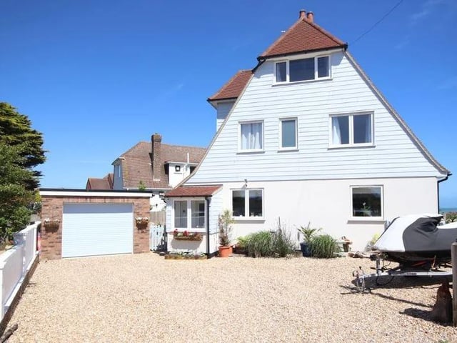 This house in Norman Road, Pevensey Bay, is on the market for £1,500,000