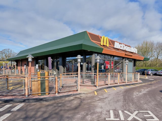 The new-look McDonald’s at Crossbush Service Station in Lyminster has been given a ‘Convenience of the Future’ redesign