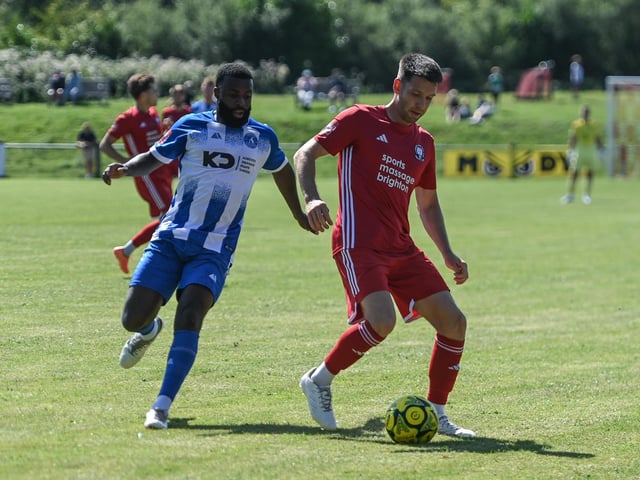 Action photos of Isthmian League Hassocks FC Vs Herne Bay FC : Hassocks FC v Herne Bay FC, Isthmian south east division