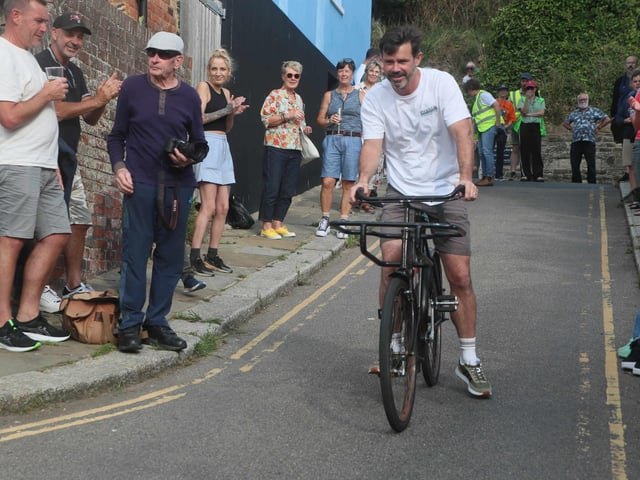 Hastings Old Town Carnival Week 2025: Bike Race. Photo by Roberts Photographic.