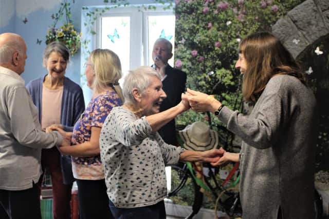 There’s lots of entertainment for residents to enjoy at Haviland House, including singing and dancing