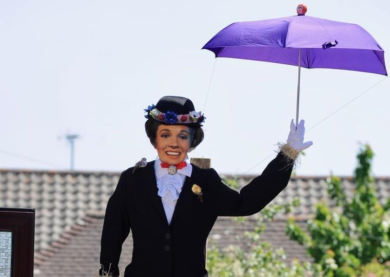 Mary Poppins, the scarecrow trail winner