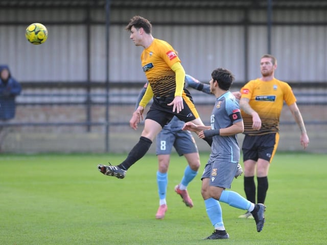 Littlehampton Town and Three Bridges played out a seven-goal thriller at The Sportsfield on Saturday with the home side coming out on top 4-3. Photographer Stephen Goodger was there to catch the action
